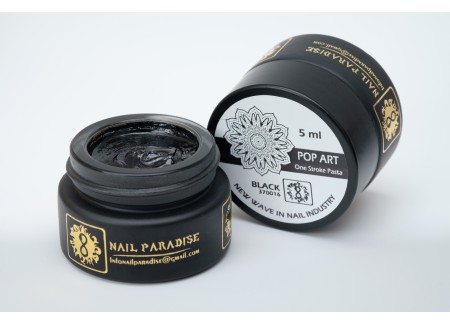 Pop-Art One Stroke Paste - BLACK 5ml
