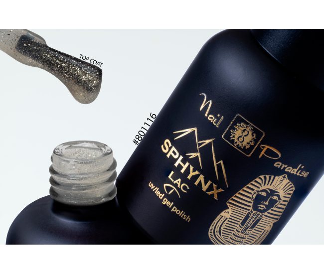 Top Coat - Silver Party no wipe 10ml