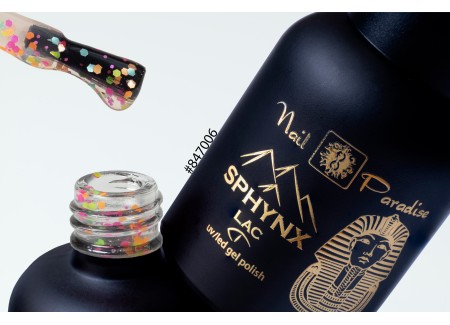SPHYNX Lac Gel Polish - Black Festival 10ml
