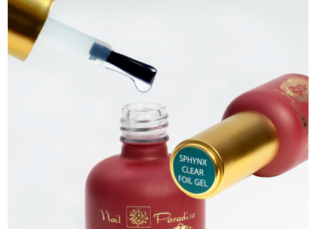 Sphynx Clear foil gel | 801122 | No wipe top coat - Without sticky layer