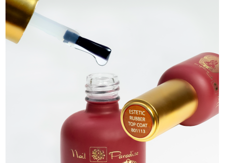 Top Coat - ESTETIC RUBBER with sticky layer 801113 10ml