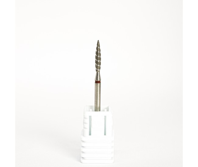 DIAMOND DRILL BIT – TORNADO FLAME bit | 2.0 mm 200-230 GRIT |900045- Nail & Eyelash Paradise