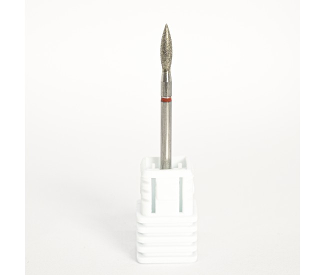 Diamond Flame Bit  | 200-230 # GRIT 2 mm |- 900083 - Nail & Eyelash Paradise