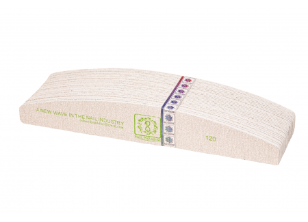 Refill Pads for Half Moon Nail File Soft Based 120grit 30pcs