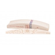 Refill Pads for Half Moon Nail File Soft Based 150grit 30pcs with metal base