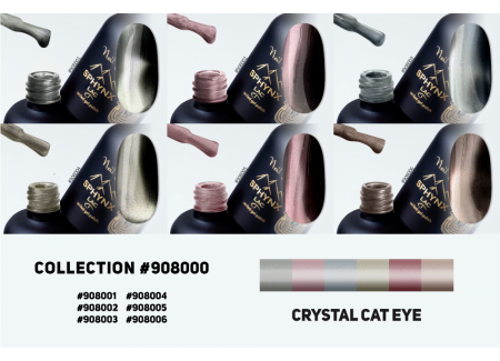 SPHYNX Lac Cat Eye Gel Polish Collection - CRYSTAL CAT EYE 60ml
