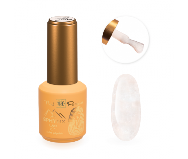 Camouflage Top Coat - White Shell no wipe 15ml