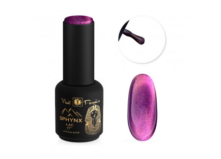 SPHYNX Lac Cat Eye Gel Polish - Gilded Plum 10ml