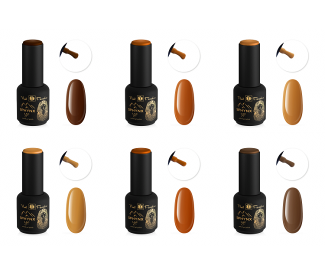 SPHYNX Lac Gel Polish Collection - Caramel Shores 60ml SPHYNX Lac Gel Polish Collection - Caramel Shores 60ml