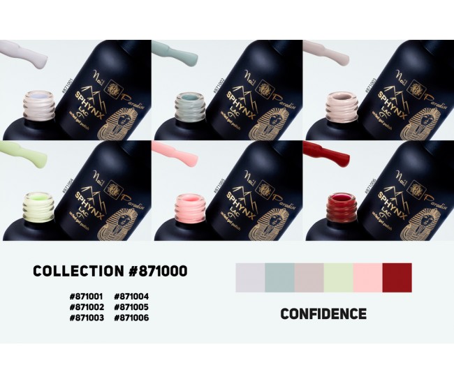 SPHYNX Lac Gel Polish Collection - Confidence 60ml Gel Polish Collection - Confidence 60ml