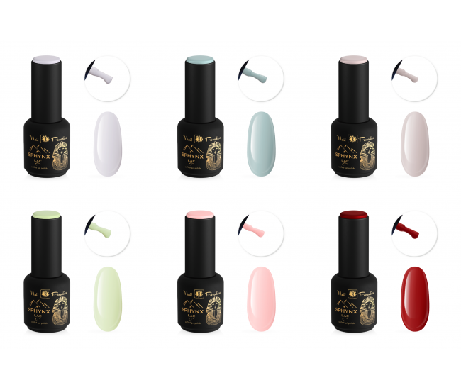 SPHYNX Lac Gel Polish Collection - Confidence 60ml Gel Polish Collection - Confidence 60ml