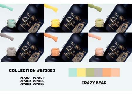 SPHYNX Lac Gel Polish Collection - Crazy Bear 60ml