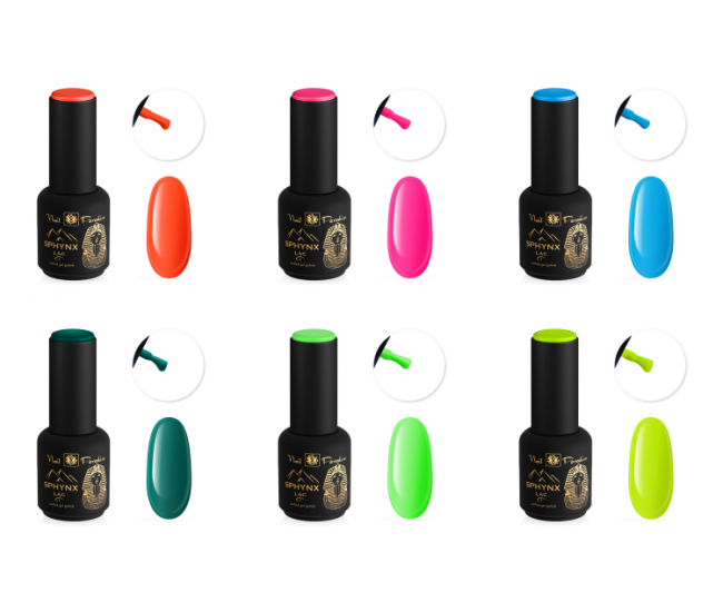 SPHYNX Lac Gel Polish Collection - Mystery of the Peacock 60ml SPHYNX Lac Gel Polish Collection - Mystery of the Peacock 60ml