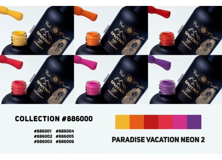 SPHYNX Lac Gel Polish Collection - Paradise Vacation Neon 2 60ml