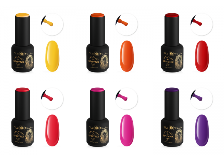 SPHYNX Lac Gel Polish Collection - Paradise Vacation Neon 2 60ml