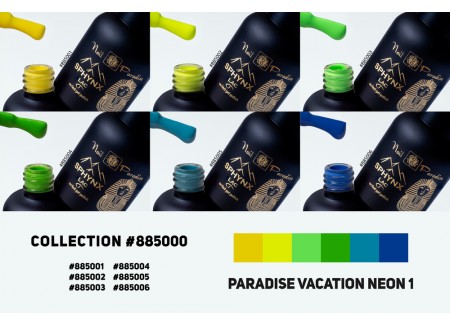 SPHYNX Lac Gel Polish Collection - Paradise Vacation Neon 1 60ml