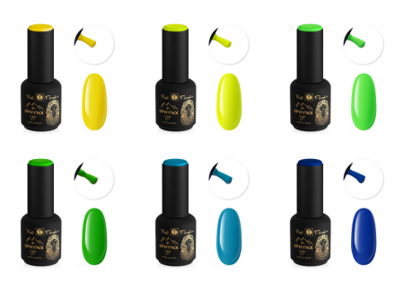 SPHYNX Lac Gel Polish Collection - Paradise Vacation Neon 1 60ml