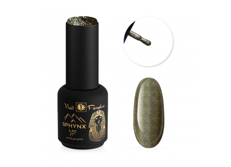 SPHYNX Lac Gel Polish - Obsidian Gold 10ml
