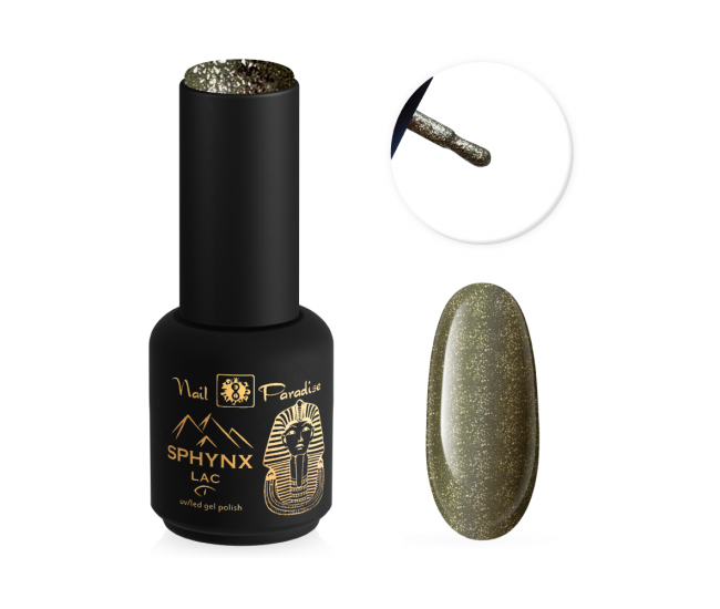 SPHYNX Lac Gel Polish - Obsidian Gold 10ml SPHYNX Lac Gel Polish - Obsidian Gold 10ml