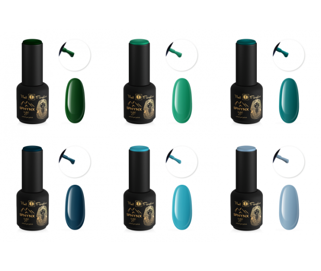SPHYNX Lac Gel Polish Collection - Running on the Waves 60ml Gel Polish Collection - Running on the Waves 60ml