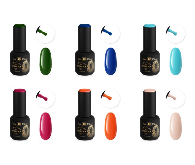 SPHYNX Lac Gel Polish Collection - Breath of Spring 60ml Gel Polish Collection - Breath of Spring 60ml