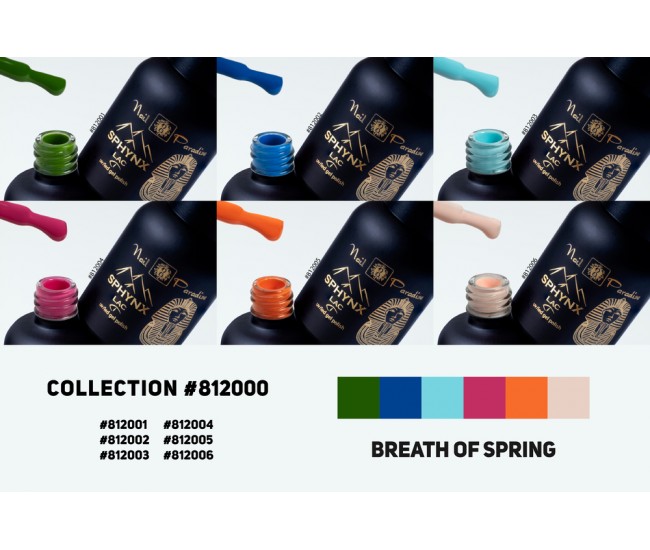 SPHYNX Lac Gel Polish Collection - Breath of Spring 60ml Gel Polish Collection - Breath of Spring 60ml