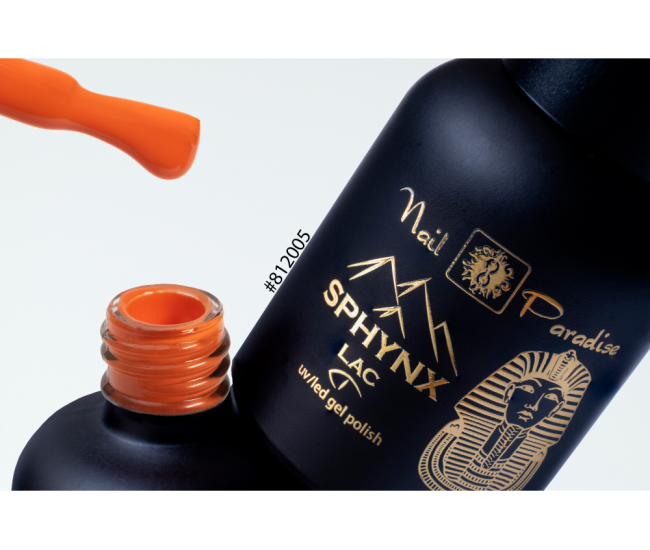 SPHYNX Lac Gel Polish - Orange Splash 10ml Gel Polish - Orange Splash 10ml