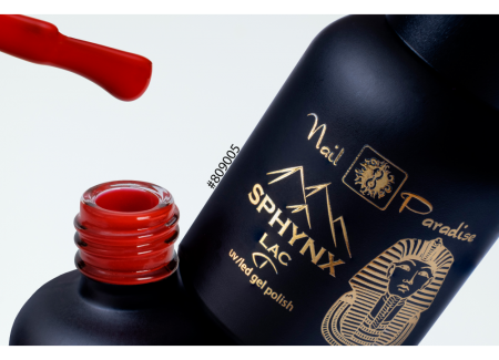 SPHYNX Lac Gel Polish - Scarlet Poppy 10ml