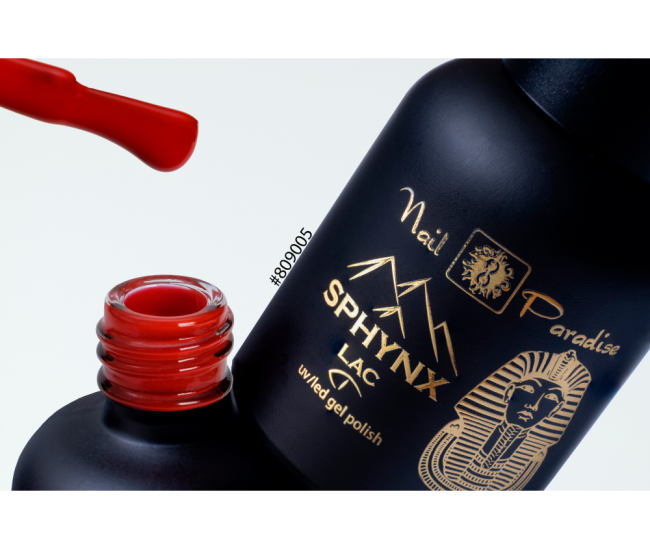 SPHYNX Lac Gel Polish - Scarlet Poppy 10ml Gel Polish - Scarlet Poppy 10ml