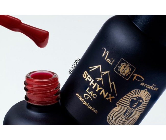 SPHYNX Lac Gel Polish - Liscious Red 10ml Gel Polish - Liscious Red 10ml