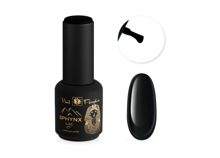 SPHYNX Lac Gel Polish - Black Velvet 10ml