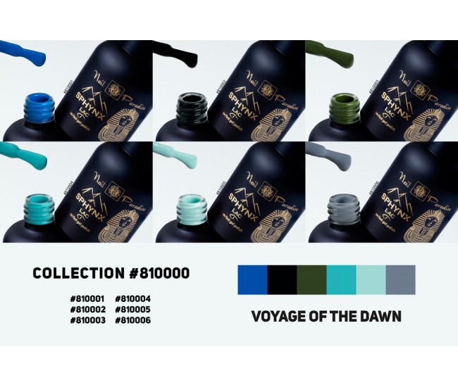 SPHYNX Lac Gel Polish Collection - Voyage of the Dawn 60ml Gel Polish Collection - Voyage of the Dawn 60ml