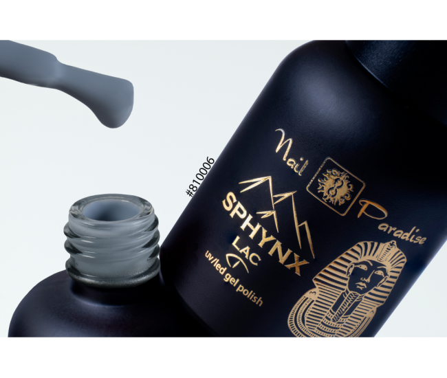 SPHYNX Lac Gel Polish - Grey Fog 10ml Gel Polish - Grey Fog 10ml