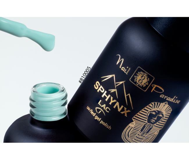 SPHYNX Lac Gel Polish - Light Mint 10ml Gel Polish - Light Mint 10ml