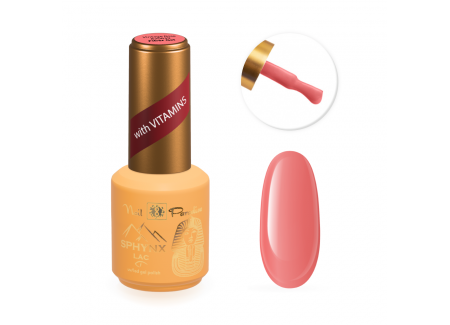 Fiber Gel with Vitamin E and Calcium - Vintage Rose 15ml