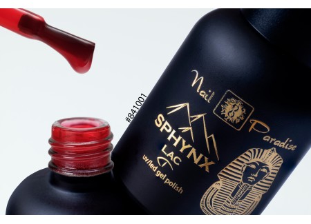 SPHYNX Lac Stained Glass Gel Polish - Red Syrup Drop 10ml