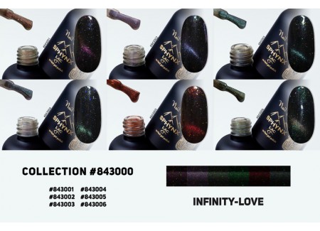 SPHYNX Lac Cat Eye Gel Polish Collection - Infinity-Love 60ml
