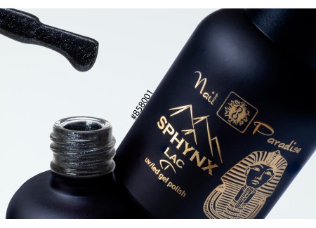 SPHYNX Lac Gel Polish - Black Pool 10ml
