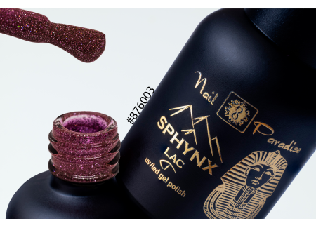 SPHYNX Lac Gel Polish - Disco Lac Pink Reflective 10ml