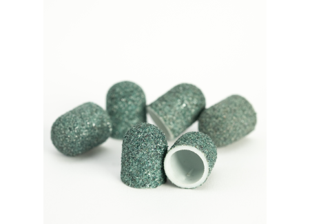 Pedicure Sanding Caps Green 10pcs #C Grit