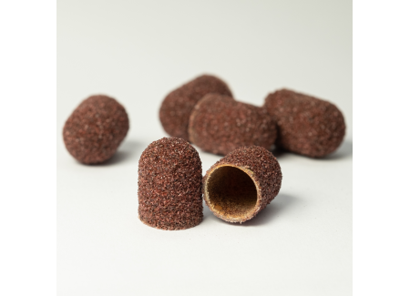 Pedicure Sanding Caps Brown 10pcs #C Grit