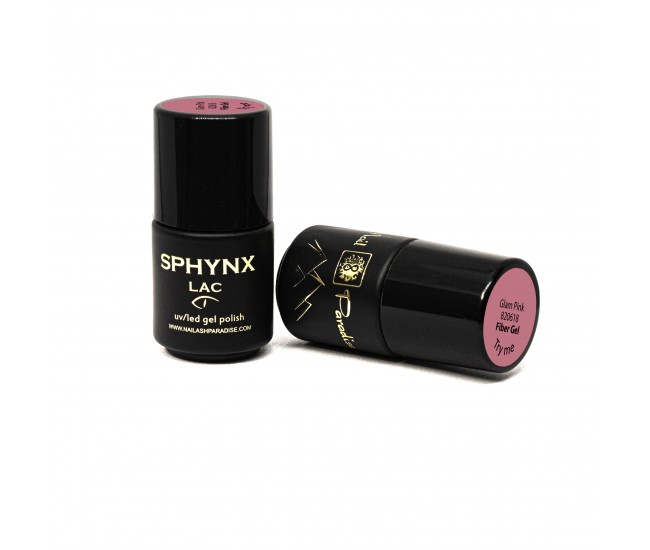 Fiber Gel with Vitamin E and Calcium - Glam Pink 5ml