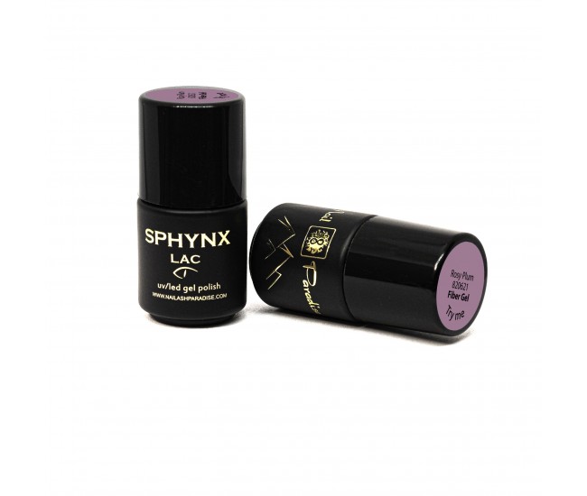 Fiber Gel with Vitamin E and Calcium - Rosy Plum 5ml
