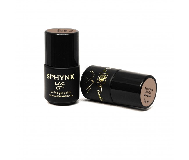 Fiber Gel with Vitamin E and Calcium - Warm Beige 5ml