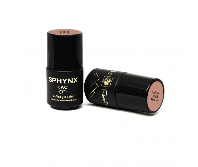 Fiber Gel with Vitamin E and Calcium - Peach Pearl 5ml