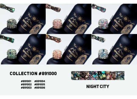 SPHYNX Lac Gel Polish Collection - Night City 60ml