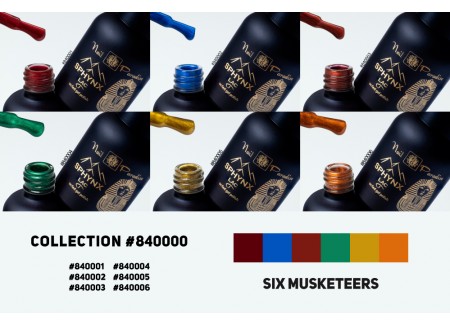 SPHYNX Lac Gel Polish Collection - Six Musketeers 60ml