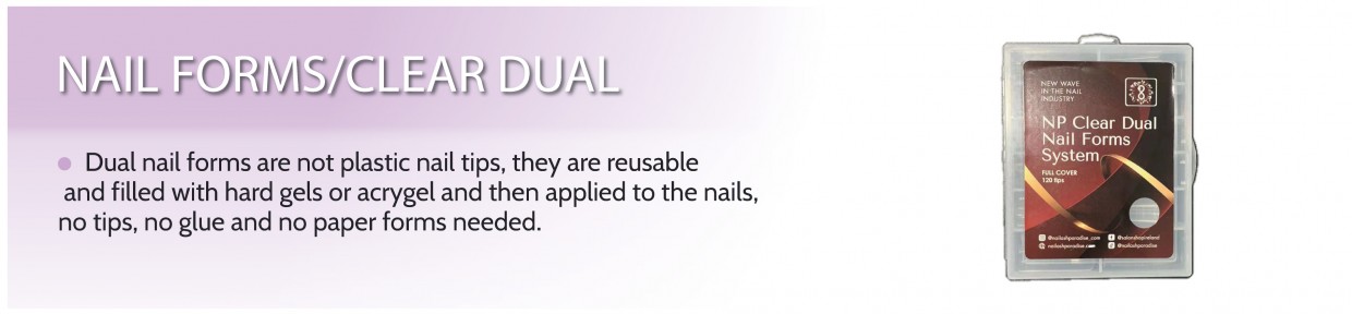 Nail Forms/Clear Dual