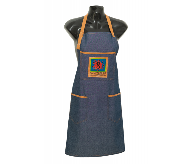 Apron with Nail Paradise Logo