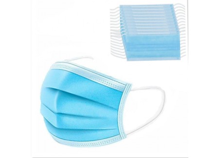 3-Ply Face Mask - Blue 50pcs